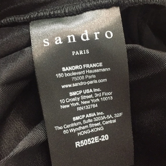 NWT Sandro Cindy tie-back dress - Picture 9 of 11